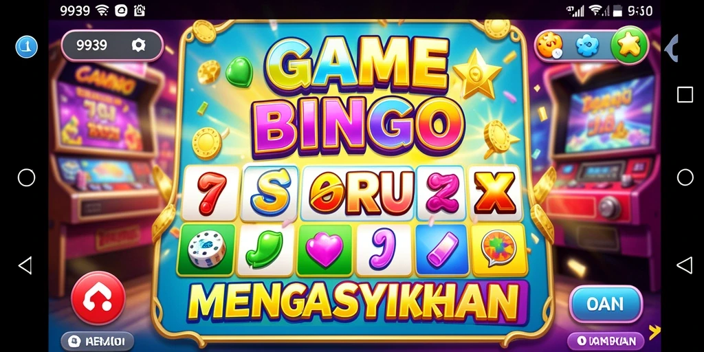 Screenshot gameplay 9939 yang menampilkan keseruan bermain Bingo.