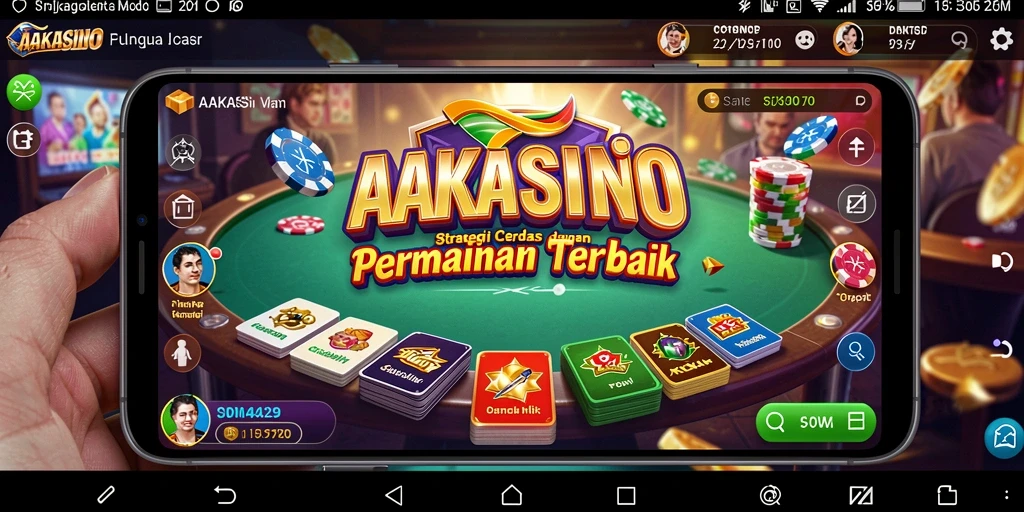 Tampilan gameplay AAKASINO yang penuh strategi dan ketegangan.