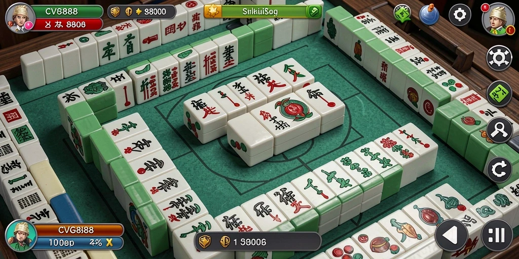 Tampilan utama gameplay <strong>CVG8888</strong> yang menarik dan penuh warna.