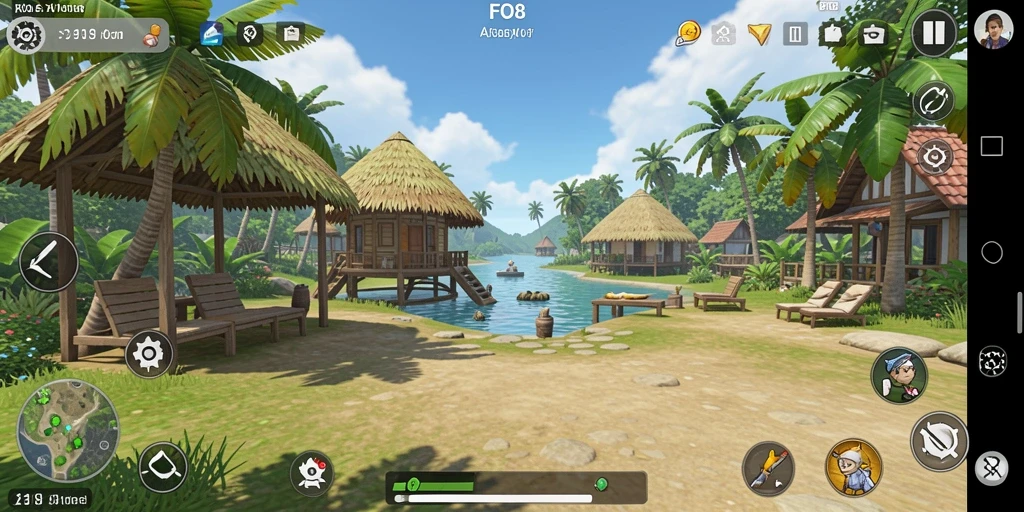 Tampilan menarik gameplay FO8 yang seru dan mengasyikkan.