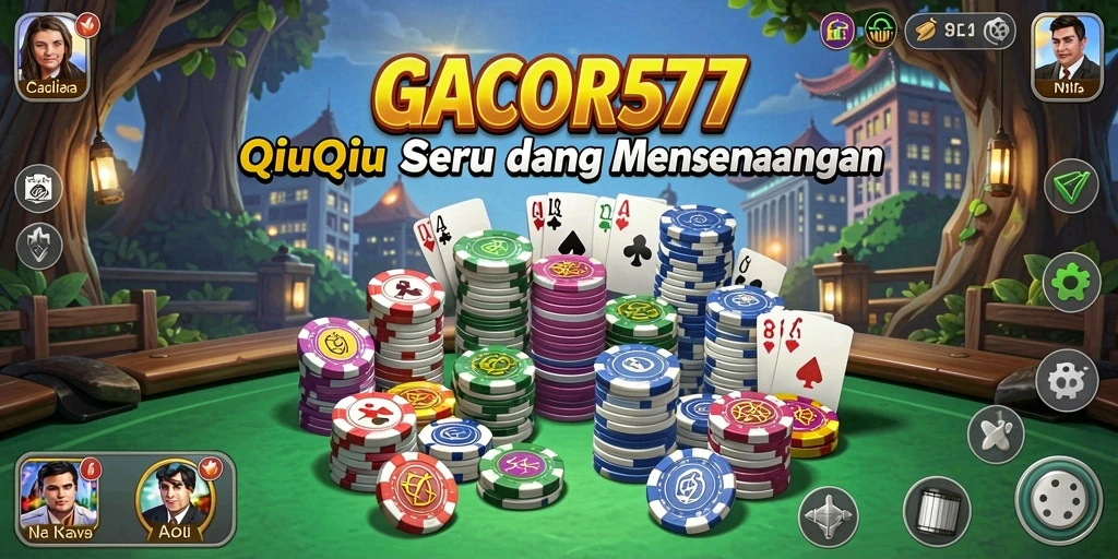Screenshot GACOR577 menampilkan gameplay QiuQiu yang seru dan interaktif.