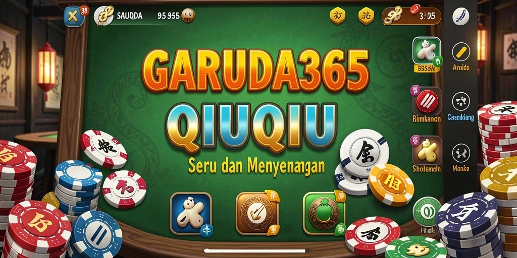 Tampilan gameplay QiuQiu yang menarik dan interaktif.