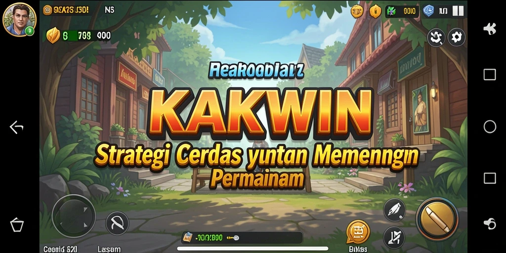 Tangkapan layar KAKWIN menampilkan pertempuran strategi yang intens dan mendebarkan.