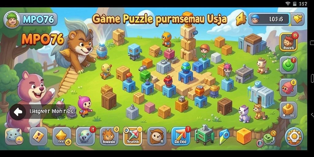 Tampilan gameplay MPO76 yang menantang dan mengasyikkan.