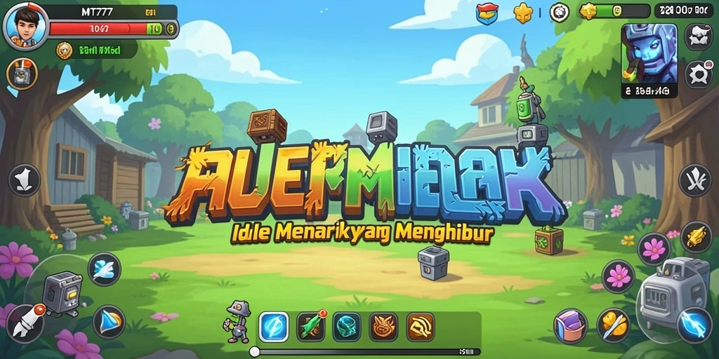 Tampilan gameplay MT777 yang menampilkan keseruan saat bermain Idle.