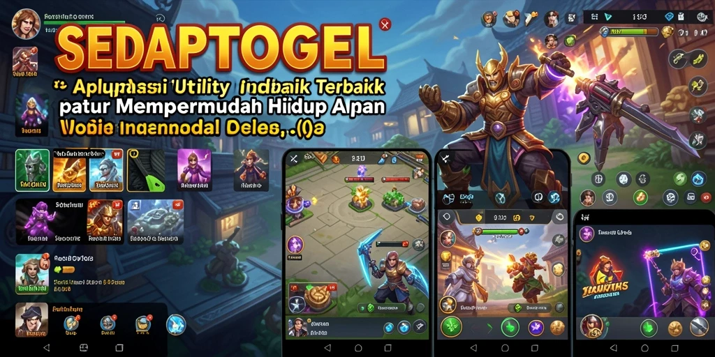 Tangkapan layar SEDAPTOGEL menampilkan antarmuka yang intuitif dan fitur unggulan.